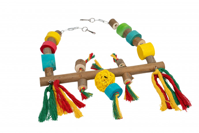 Гойдалка для середніх та великих птахів LOCO YUMMY