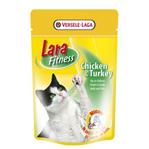 Консервированный корм для котов Lara ФИТНЕСС КУРИЦА ИНДЕЙКА (Fitness Chicken-Turkey)