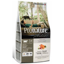 Корм для котов Pronature Holistic ИНДЕЙКА С КЛЮКВОЙ