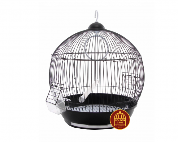 Клітка для малих птахів, кругла GOLDEN CAGE, A308