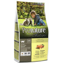 Корм для котят Pronature Holistic КУРИЦА С БАТАТОМ