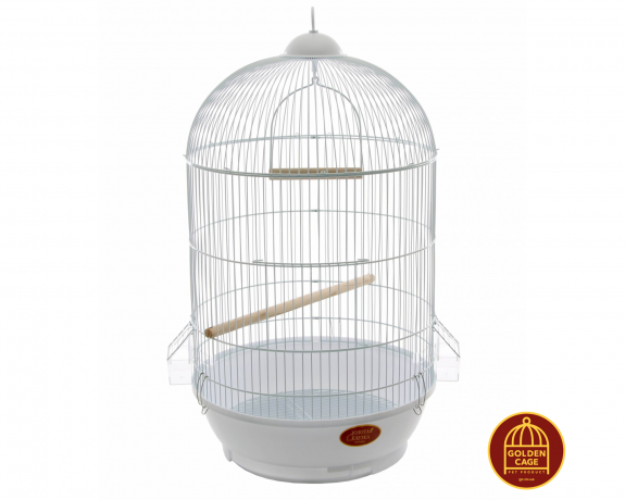 Клітка для малих та середніх птахів, кругла GOLDEN CAGE, 330 (DIVA)