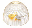Клітка для малих та середніх птахів, кругла GOLDEN CAGE, 370