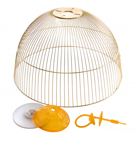 Клітка для малих та середніх птахів, кругла GOLDEN CAGE, 370