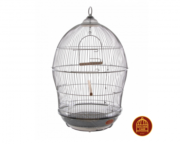 Клітка для малих та середніх птахів, кругла GOLDEN CAGE, 370